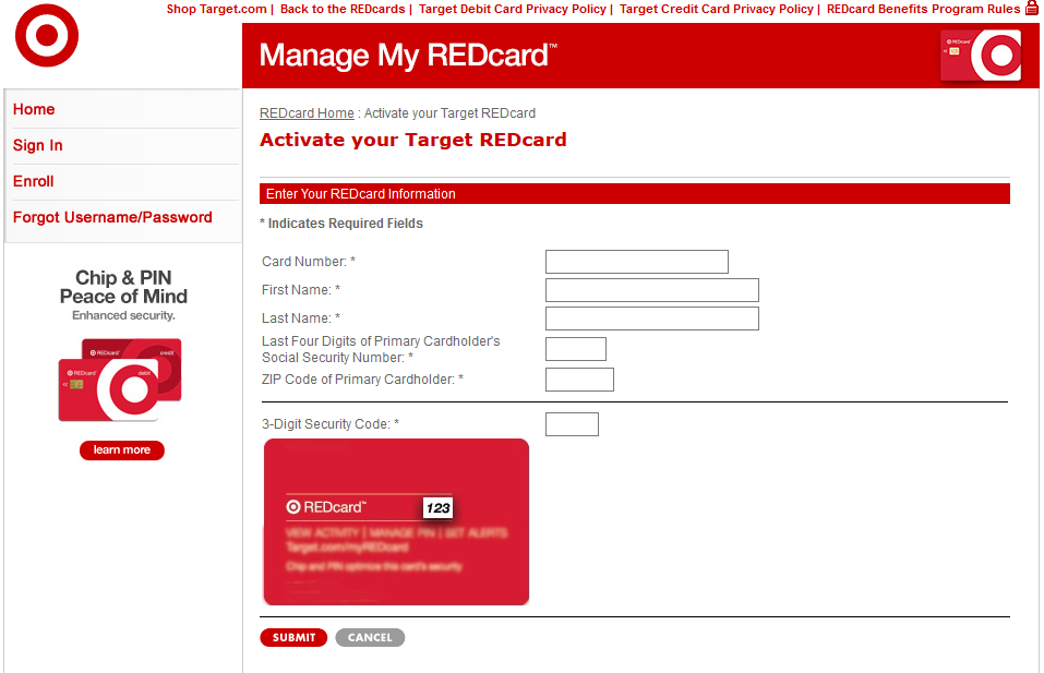How to Activate Target Credit Card