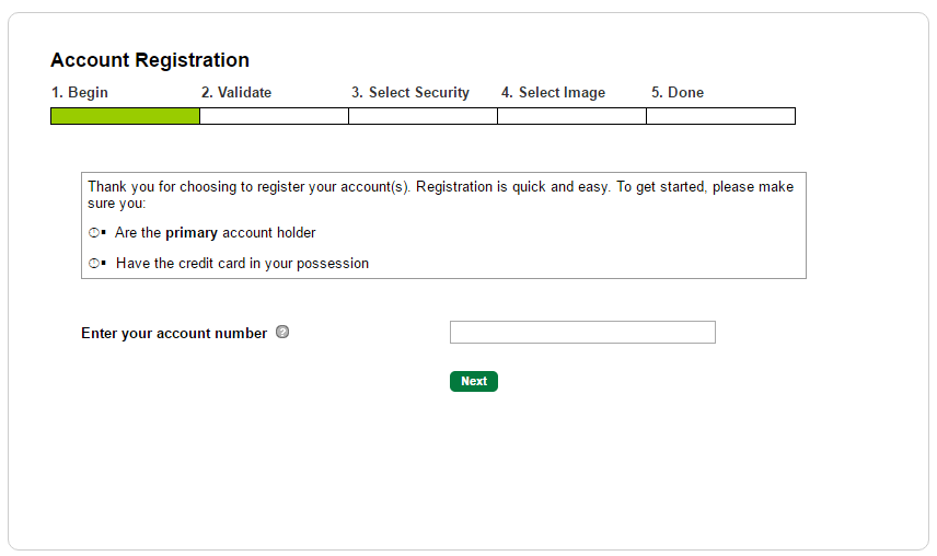 How to Register BP Visa Credit Card