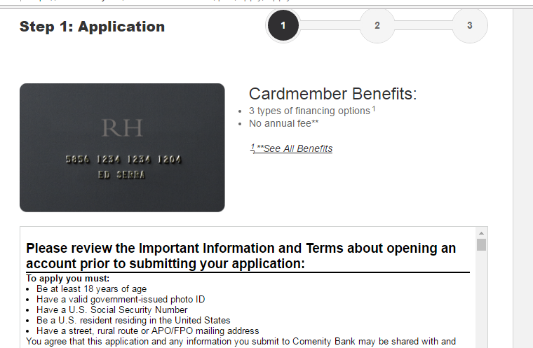 Step 2 - Press the "Apply" Button to Fill In the Online Application Form