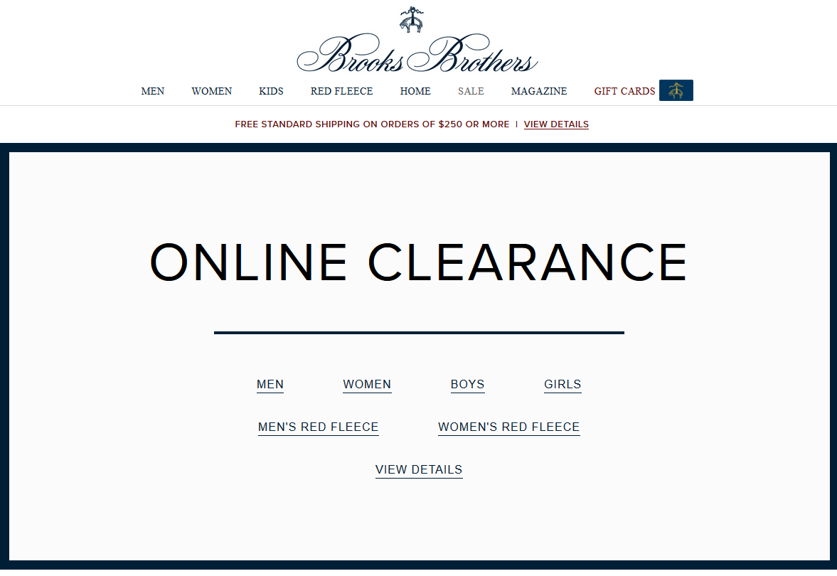 brooks brothers coupon in store