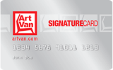 Art Van Signature Card