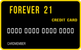 Forever 21 credit card